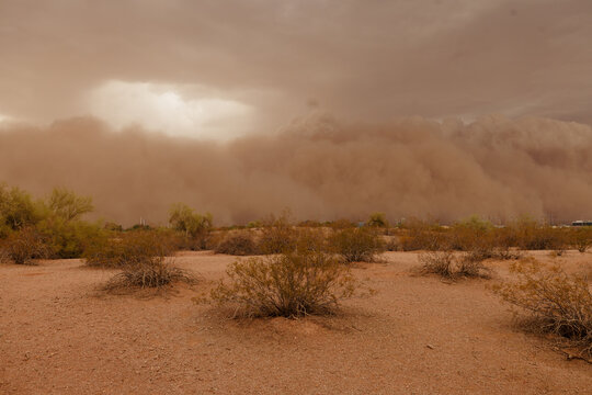 Dust storm wall haboob tempe phoenix arizona