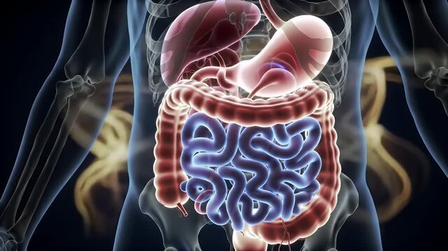Human Digestive System Anatomy.