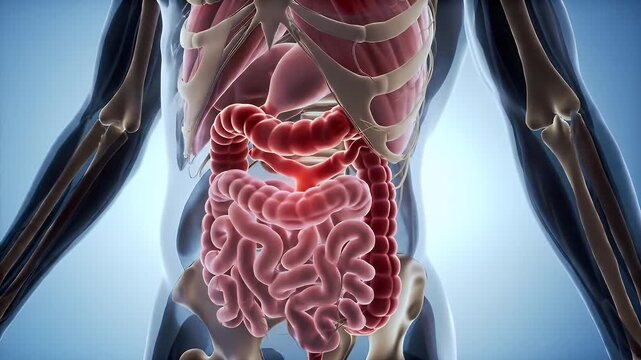 Human Digestive System Anatomy.