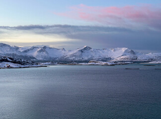 beautiful landscapes in Norwegian Lapland