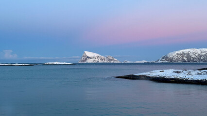 beautiful landscapes in Norwegian Lapland