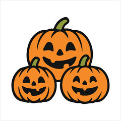 Spooky Horror Characters illustration, Ghost Doodle design sublimation 