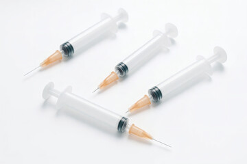 Fototapeta premium Set of Hypodermic Syringes