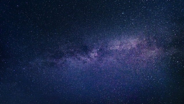 Milky Way Galaxy at Night | Starry Sky Panorama | Astronomy, Cosmic Universe, Astrophotography - Powered by Adobe