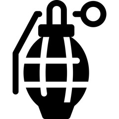 grenade icon, global conflict and escalating risk