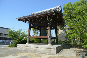 百萬遍知恩寺　鐘楼　京都市左京区