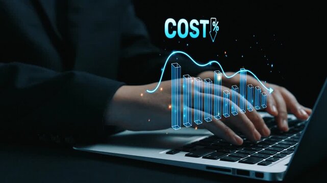 Cost reduction and cost saving through digital transformation, business cost optimization, operational cost reduction, financial savings, and resource efficiency strategies for business success. Elide