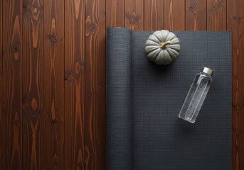 Halloween Product Photography Styling Autumn Yoga Fitness Essentials