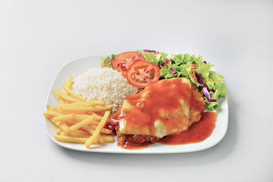 PF File a parmegiana com fritas