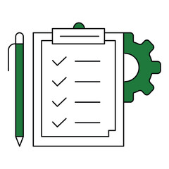 Gear Up Artificial Intelligence Machine Learning Icon