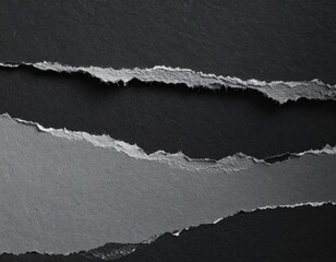 破れた黒い紙の背景素材