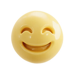 Fototapeta premium 3d smiley face