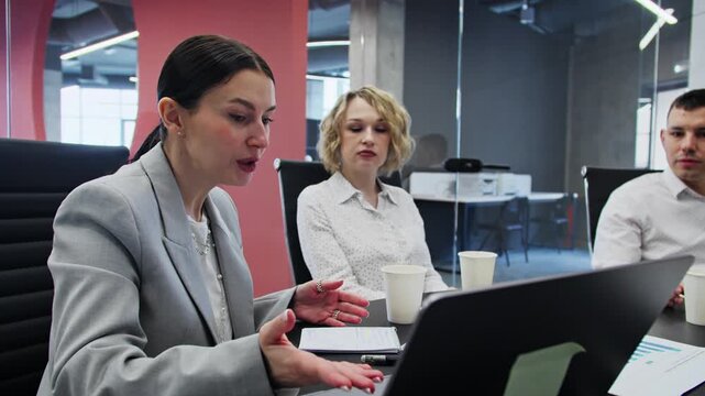 Corporate directors evaluate procurement plans and operational workflows