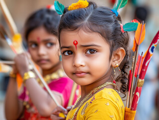 Dussehra Festival Fireworks Celebration