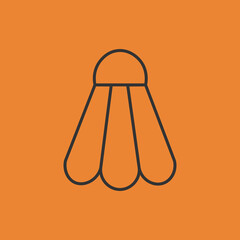 Badminton Shuttlecock Icon