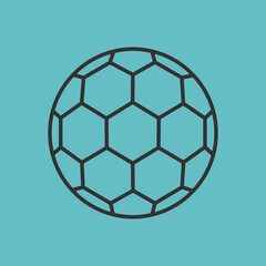 Fototapeta premium Soccer Ball Icon