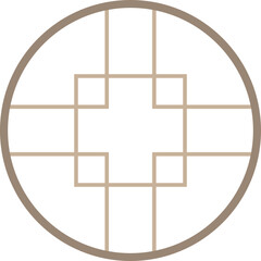 전통문양-전통무늬-전통장식-한국전통-원형-창문장식