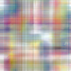 Seamless Pastel Blurred Grid Line Background