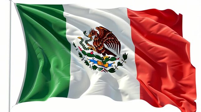 Flag of the United States of Mexico, or Mexico	