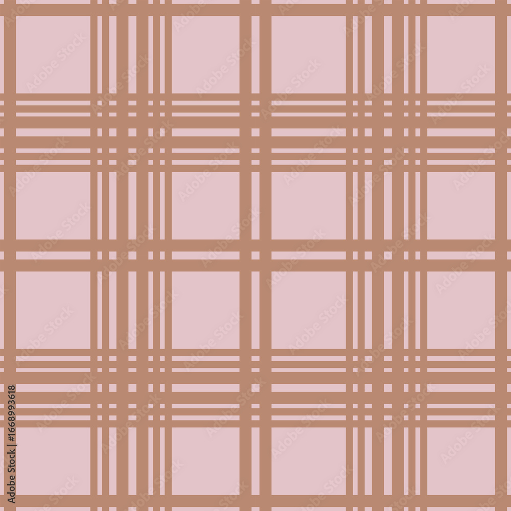 Poster elegant seamless vector pattern with a delicate interplay of mauve and taupe lines, creating a subtl