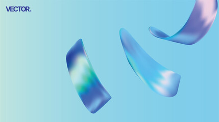 An Elegant Abstract Vector Design featuring Fluid Shapes that are visually captivating and artistic