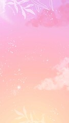 Colorful watercolor mobile wallpaper, background design