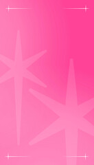 Fototapeta premium Pink star iPhone wallpaper background