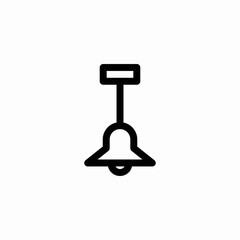pendant light icon sign vector