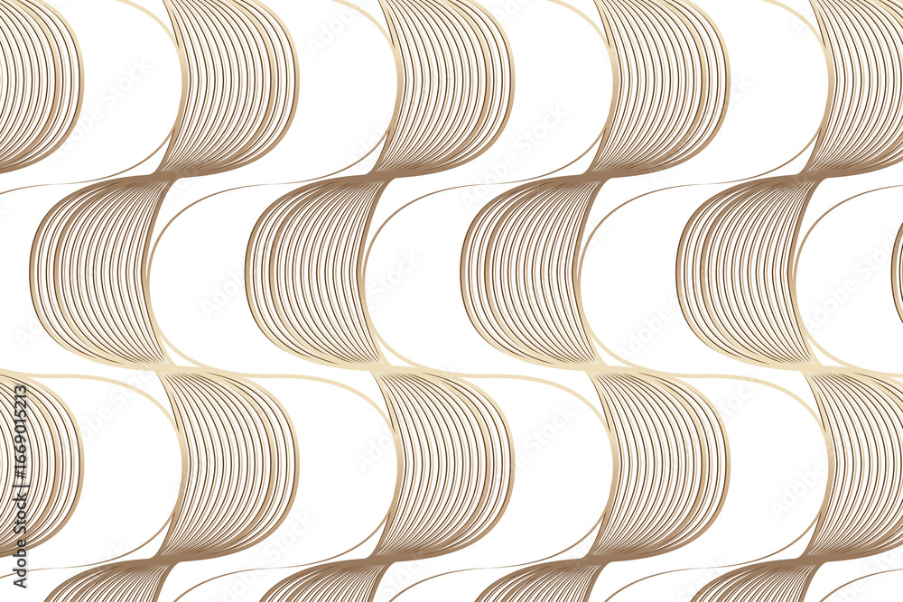 Poster shiny golden wave abstract patterned background design element