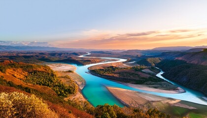 nature s spectacle riveting confluence of two rivers with vibrantly different hues