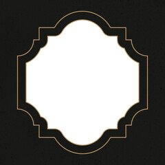 Png frame gold vintage style