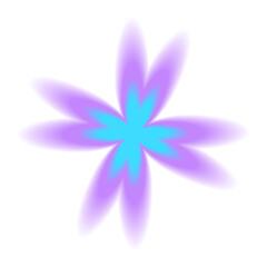 PNG Vibrant abstract floral design on transparent background