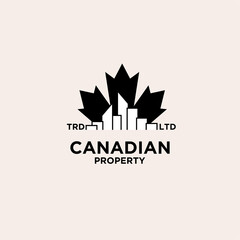 premium canadian property logo design