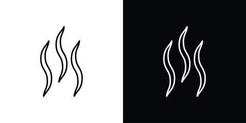 Heat icon. Signs and symbols for mobile app, UI, UX