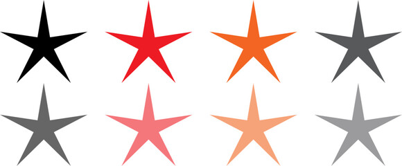 Star Symbols and Icons