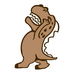 T-Rex Tyrannosaurus Crying Sad Dramatic Tear Drops Unhappy