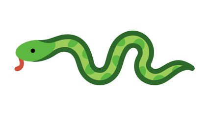 Naklejka premium Snake Vector Icon Illustration