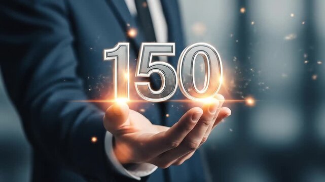 Celebrate a Milestone of 150 Years with Pride and Achievement A Symbol of Success and Enduring Legacy in Business and Life