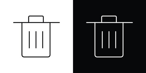 Delete icon. Simple element illustration.