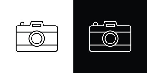 Camera icon. Simple element illustration.