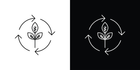 Alternative energy icon. Simple element illustration.