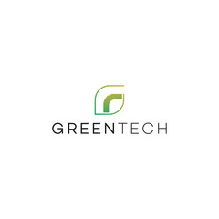 Green Tech Logo Innovative Branding for Sustainable Technology and Eco-Friendly Solutions