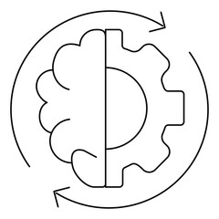 Predictive Analytics Automated Insights Artificial Intelligence Icon