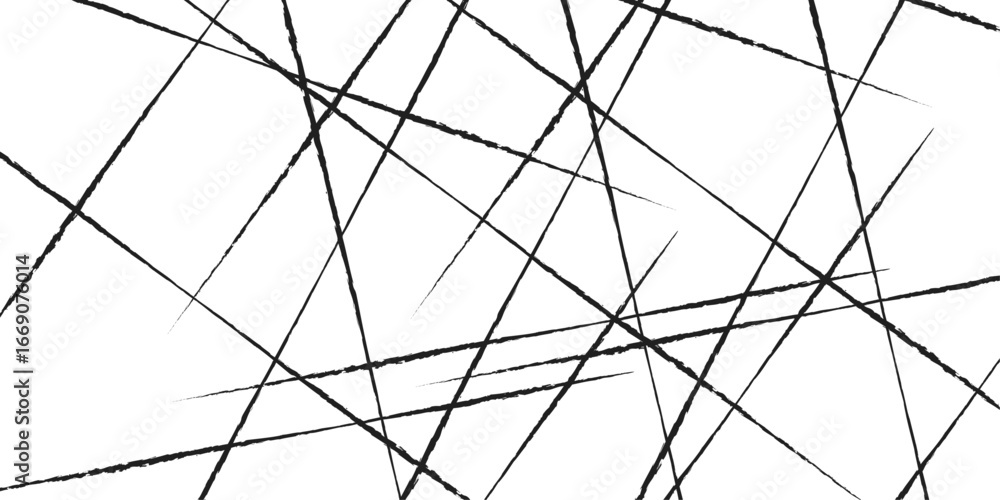 Poster abstract vector with randomly arranged diagonal lines grunge a modern geometric background.