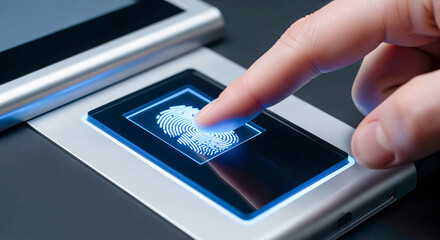 Biometric Fingerprint Scan for Secure Access Control