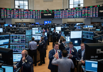 the development of the ups and downs of the shares being monitored 