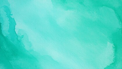 Teal Watercolor Abstract Texture.