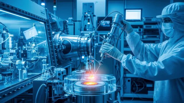 Precise isotope extraction process from cyclotron targets in a clean controlled vault environment dedicated to PET imaging agents.