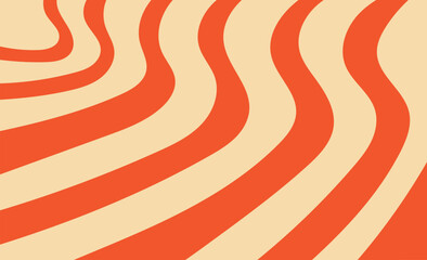 Background line strip wave retro