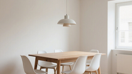 Minimalist Dining Elegance

